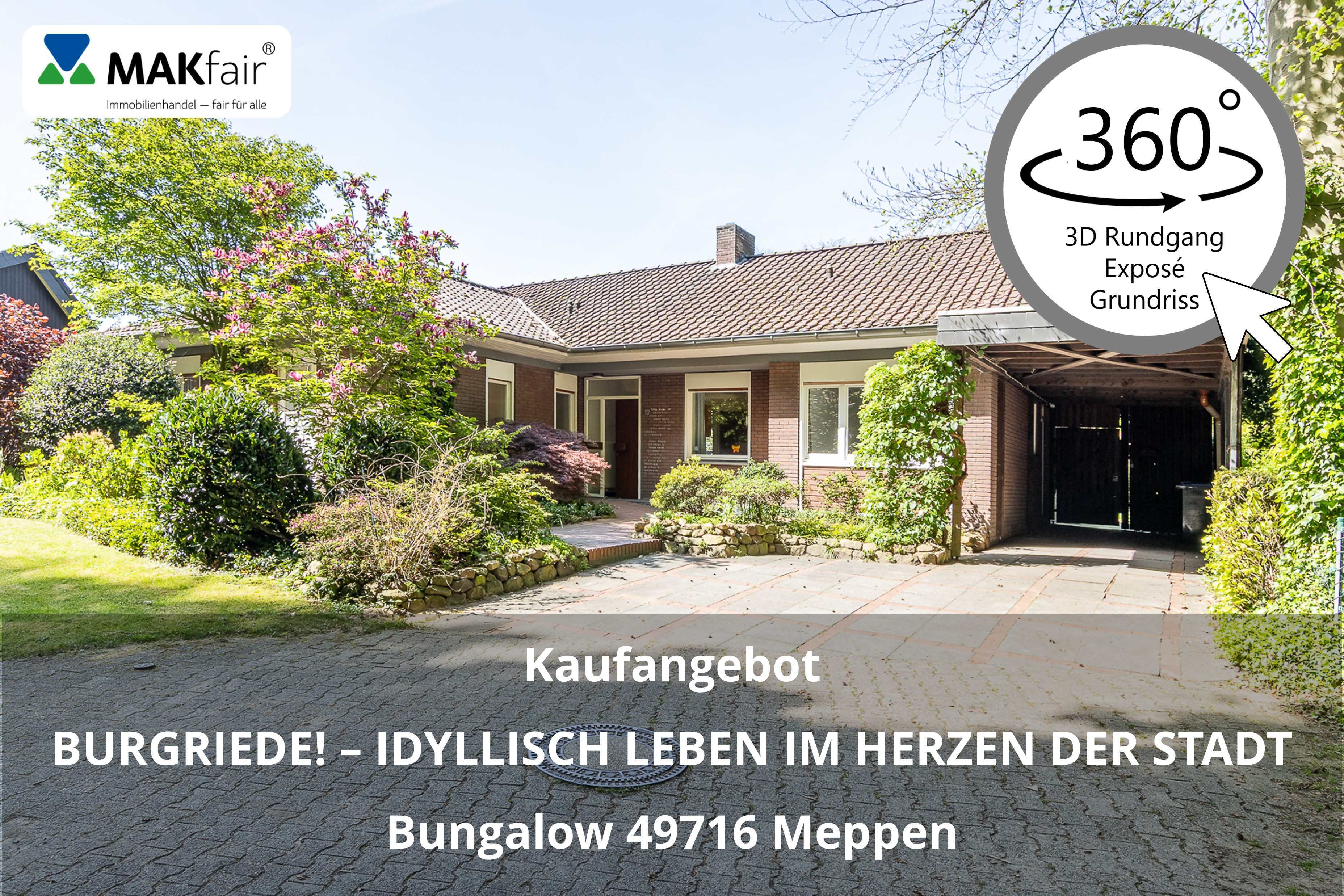 Bungalow 49716 Meppen