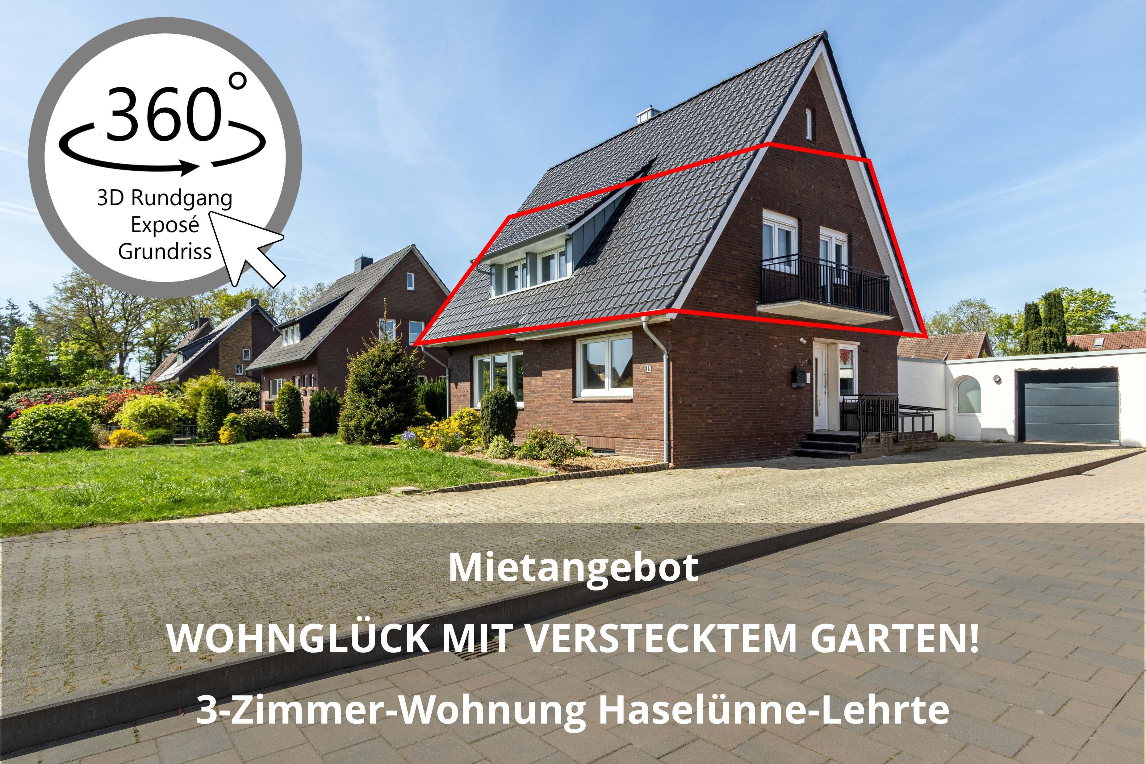 Dachgeschoss-Wohnung Haselünne-Lehrte