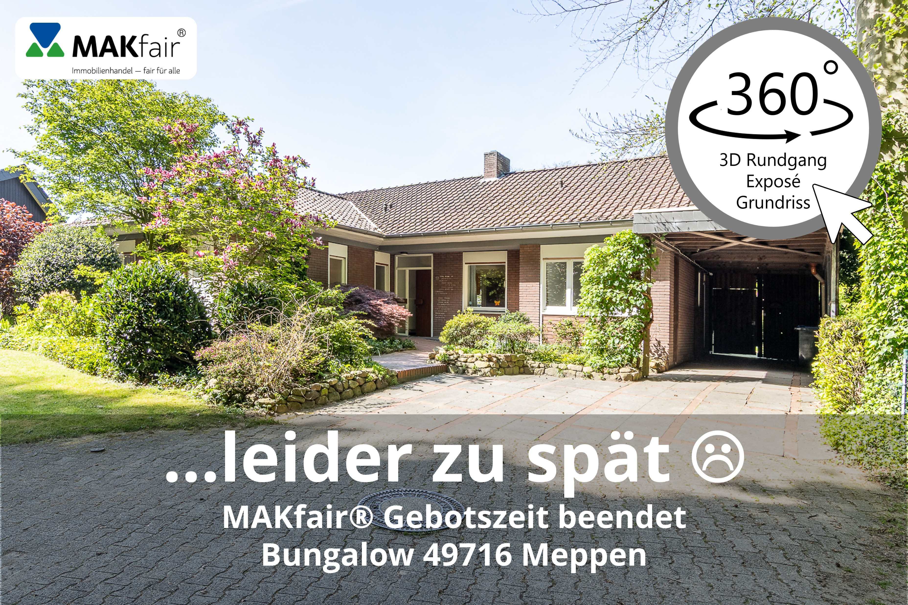 Bungalow 49716 Meppen